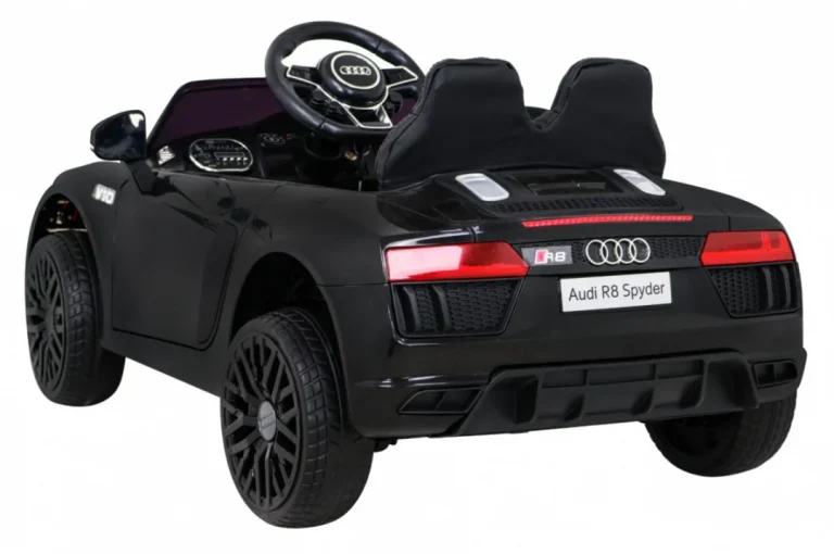 Audi R8 Dječji Automobil Na Akumulator, Crni Auto Na Akumulator 5