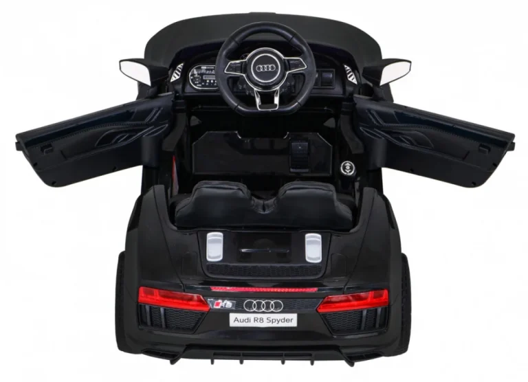 Audi R8 Dječji Automobil Na Akumulator, Crni Auto Na Akumulator 6