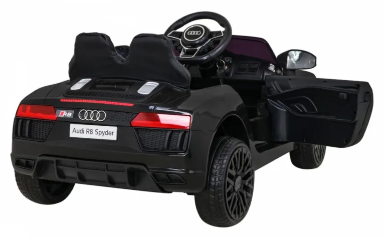 Audi R8 Dječji Automobil Na Akumulator, Crni Auto Na Akumulator 7