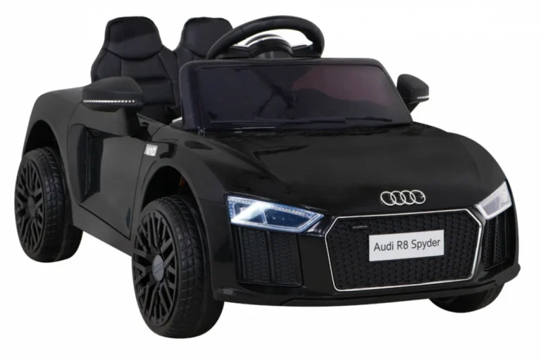 Audi R8 Dječji Automobil Na Akumulator, Crni Auto Na Akumulator 9