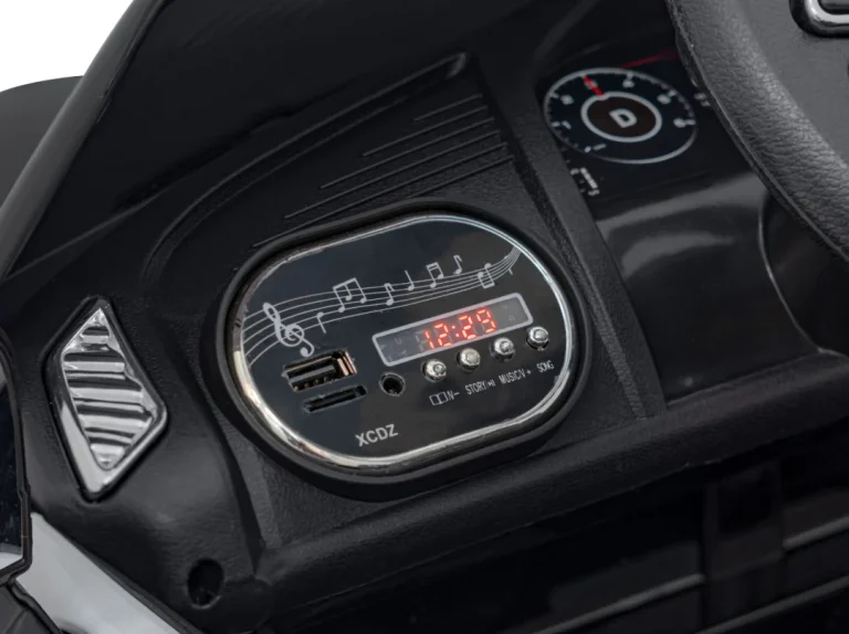 Audi R8 Policijski Automobil Na Akumulator Za Djecu + Daljinski Upravljač + Eva + Spori Start, Crna 24