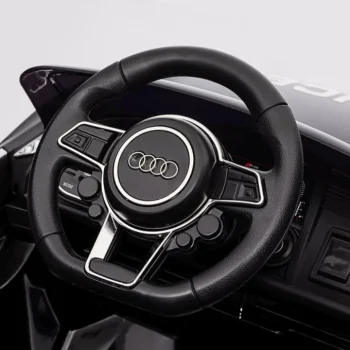 Audi R8 Policijski Automobil Na Akumulator Za Djecu + Daljinski Upravljač + Eva + Spori Start, Crna 31