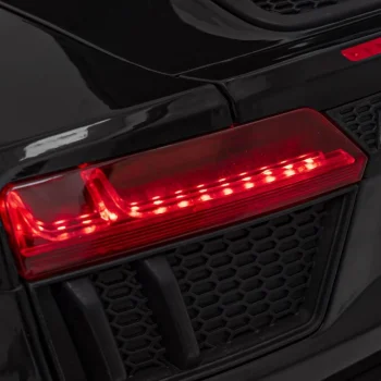 Audi R8 Policijski Automobil Na Akumulator Za Djecu + Daljinski Upravljač + Eva + Spori Start, Crna 34