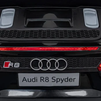Audi R8 Policijski Automobil Na Akumulator Za Djecu + Daljinski Upravljač + Eva + Spori Start, Crna 38