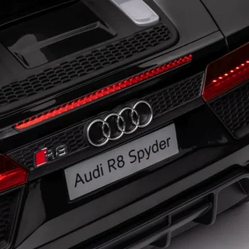 Audi R8 Policijski Automobil Na Akumulator Za Djecu + Daljinski Upravljač + Eva + Spori Start, Crna 47