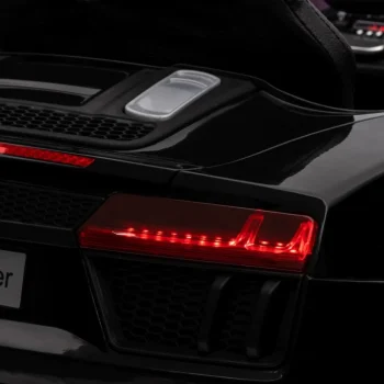 Audi R8 Policijski Automobil Na Akumulator Za Djecu + Daljinski Upravljač + Eva + Spori Start, Crna 50