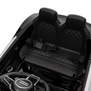 Audi R8 Policijski Automobil Na Akumulator Za Djecu + Daljinski Upravljač + Eva + Spori Start, Crna 60