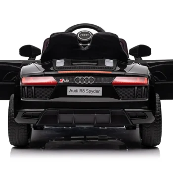 Audi R8 Policijski Automobil Na Akumulator Za Djecu + Daljinski Upravljač + Eva + Spori Start, Crna 75
