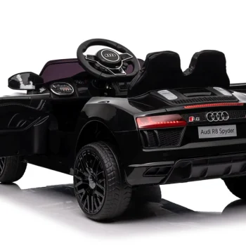 Audi R8 Policijski Automobil Na Akumulator Za Djecu + Daljinski Upravljač + Eva + Spori Start, Crna 76