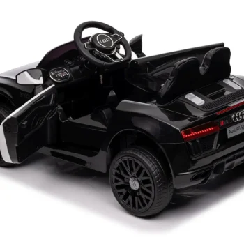 Audi R8 Policijski Automobil Na Akumulator Za Djecu + Daljinski Upravljač + Eva + Spori Start, Crna 81