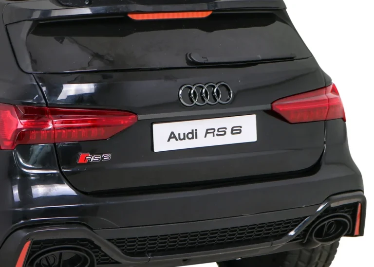 Audi Rs 6 Električni Auto Na Akumulator, Crni 12