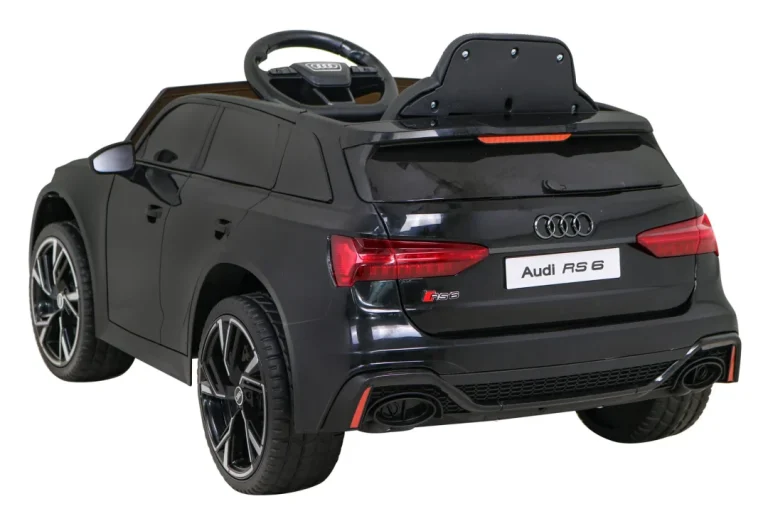 Audi Rs 6 Električni Auto Na Akumulator, Crni 5