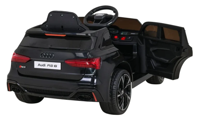 Audi Rs 6 Električni Auto Na Akumulator, Crni 9