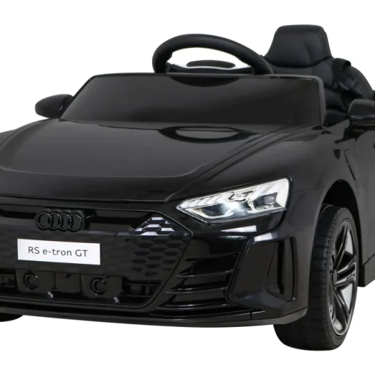 Audi Rs E Tron Gt Crna Baterija + Daljinski Upravljač + 4x4 Pogon + Mp3 Radio + Led + Eva 1