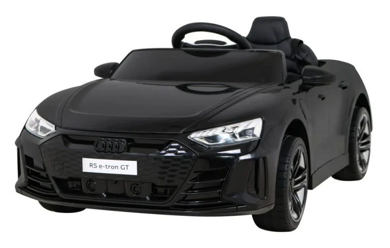 Audi Rs E Tron Gt Crna Baterija + Daljinski Upravljač + 4x4 Pogon + Mp3 Radio + Led + Eva 1