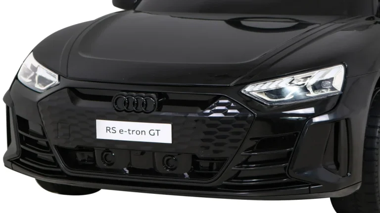 Audi Rs E Tron Gt Crna Baterija + Daljinski Upravljač + 4x4 Pogon + Mp3 Radio + Led + Eva 12