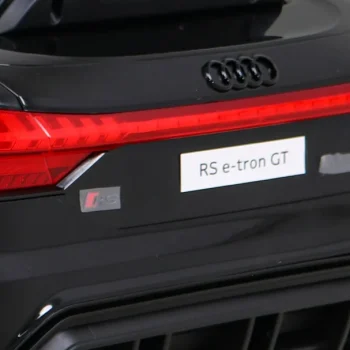 Audi Rs E Tron Gt Crna Baterija + Daljinski Upravljač + 4x4 Pogon + Mp3 Radio + Led + Eva 13