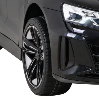 Audi Rs E Tron Gt Crna Baterija + Daljinski Upravljač + 4x4 Pogon + Mp3 Radio + Led + Eva 14