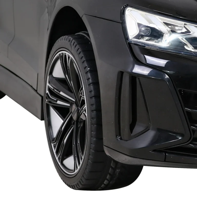Audi Rs E Tron Gt Crna Baterija + Daljinski Upravljač + 4x4 Pogon + Mp3 Radio + Led + Eva 14