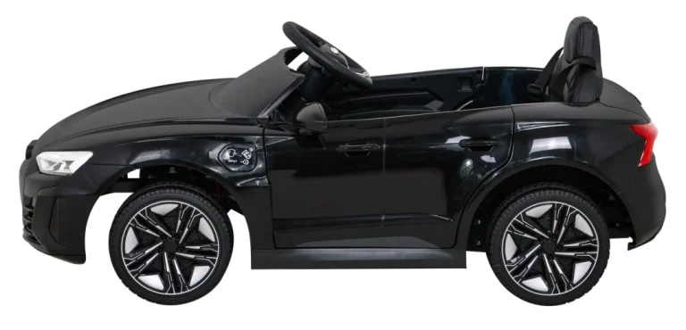 Audi Rs E Tron Gt Crna Baterija + Daljinski Upravljač + 4x4 Pogon + Mp3 Radio + Led + Eva 4