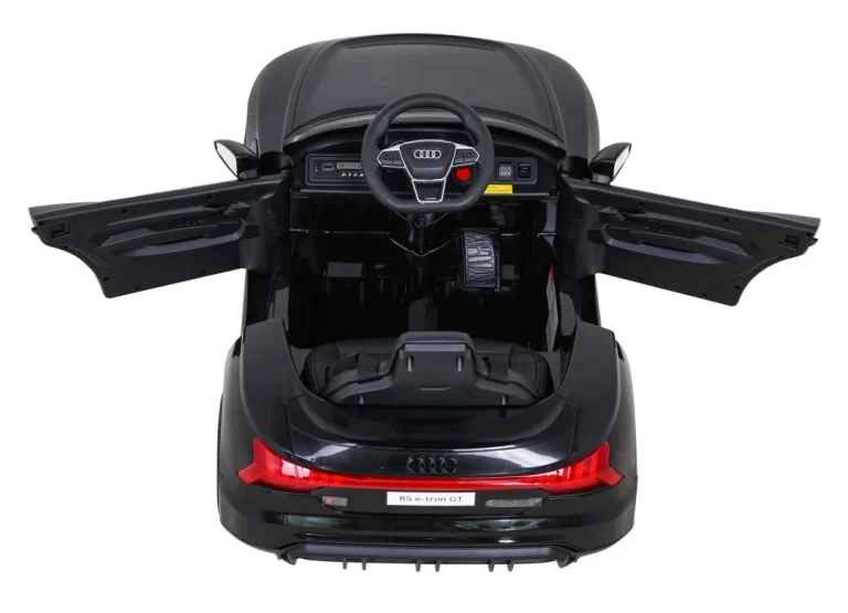 Audi Rs E Tron Gt Crna Baterija + Daljinski Upravljač + 4x4 Pogon + Mp3 Radio + Led + Eva 7
