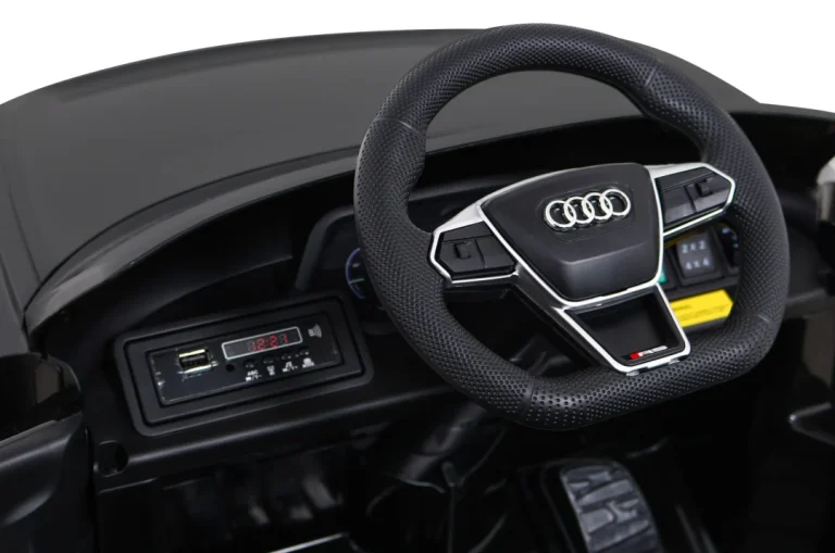 Audi Rs E Tron Gt Crna Baterija + Daljinski Upravljač + 4x4 Pogon + Mp3 Radio + Led + Eva 8