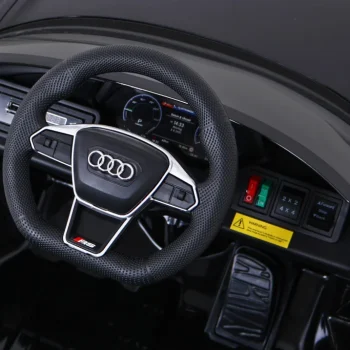 Audi Rs E Tron Gt Crna Baterija + Daljinski Upravljač + 4x4 Pogon + Mp3 Radio + Led + Eva 9
