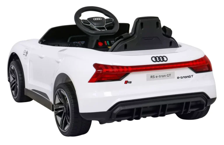 Audi Rs E Tron Gt Na Baterije Bijeli + Daljinski Upravljač + 4x4 Pogon + Mp3 Radio + Led, Bijela 5