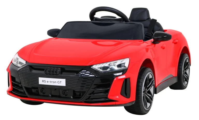Audi Rs E Tron Gt Na Baterije Crveni + Daljinski Upravljač + 4x4 Pogon + Mp3 Radio + Led, Crvena 1