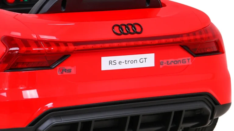 Audi Rs E Tron Gt Na Baterije Crveni + Daljinski Upravljač + 4x4 Pogon + Mp3 Radio + Led, Crvena 13