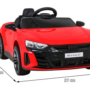 Audi Rs E Tron Gt Na Baterije Crveni + Daljinski Upravljač + 4x4 Pogon + Mp3 Radio + Led, Crvena 2