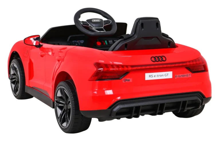 Audi Rs E Tron Gt Na Baterije Crveni + Daljinski Upravljač + 4x4 Pogon + Mp3 Radio + Led, Crvena 5