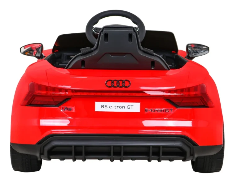 Audi Rs E Tron Gt Na Baterije Crveni + Daljinski Upravljač + 4x4 Pogon + Mp3 Radio + Led, Crvena 6