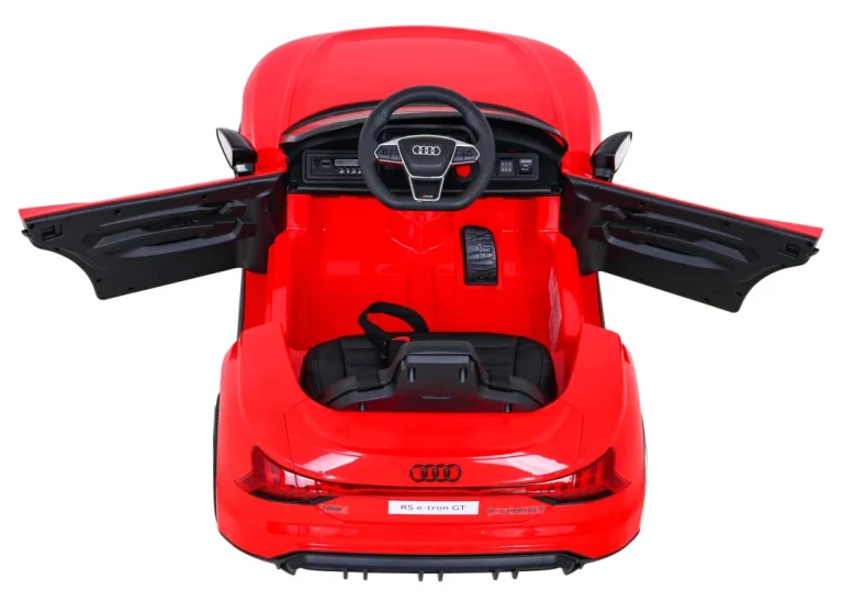 Audi Rs E Tron Gt Na Baterije Crveni + Daljinski Upravljač + 4x4 Pogon + Mp3 Radio + Led, Crvena 8