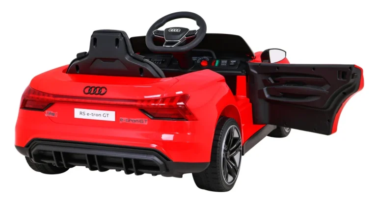 Audi Rs E Tron Gt Na Baterije Crveni + Daljinski Upravljač + 4x4 Pogon + Mp3 Radio + Led, Crvena 9