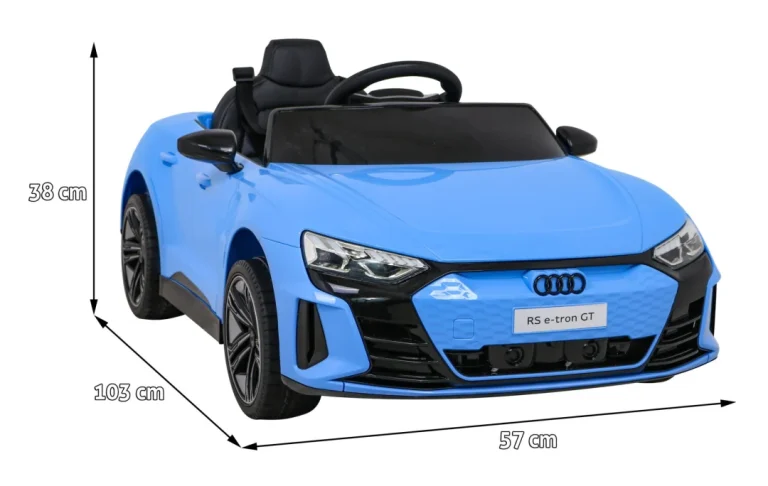 Audi Rs E Tron Gt Na Baterije, Plavi + Daljinski Upravljač + 4x4 Pogon, Plava 2
