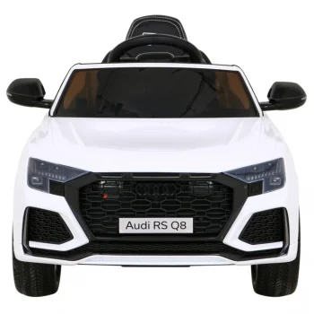Audi Rs Q8 Automobil Na Baterije Bijeli + Daljinski Upravljač + Sporo Paljenje + Eva + Led, Bijela 3