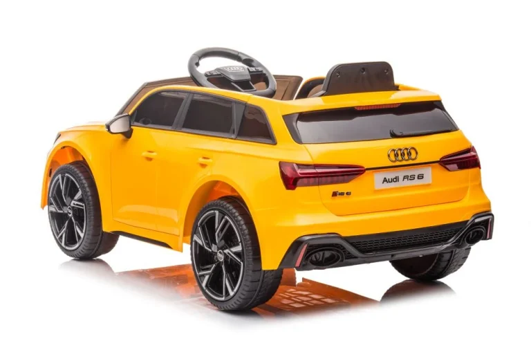 Audi Rs6 Brd 2118 Auto Na Akumulator, žuti, 12v 6