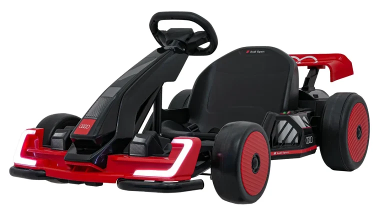 Audi Gokart S Drift Funkcijom, Crveni Auto Na Akumulator 1