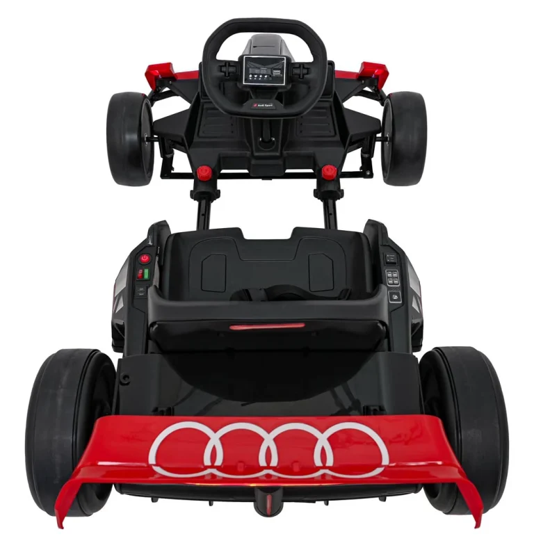 Audi Gokart S Drift Funkcijom, Crveni Auto Na Akumulator 10