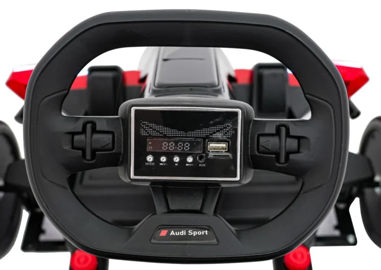 Audi Gokart S Drift Funkcijom, Crveni Auto Na Akumulator 11