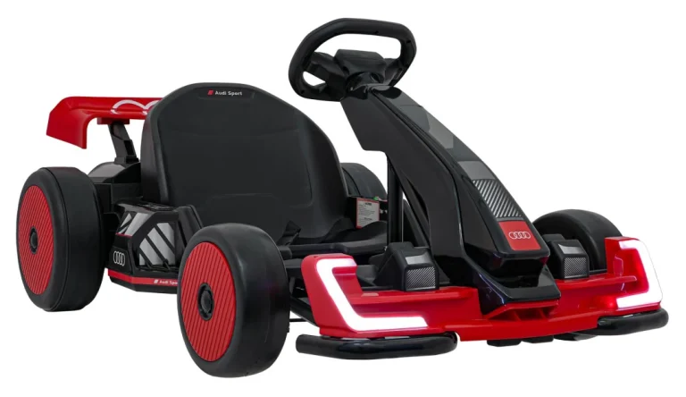 Audi Gokart S Drift Funkcijom, Crveni Auto Na Akumulator 5