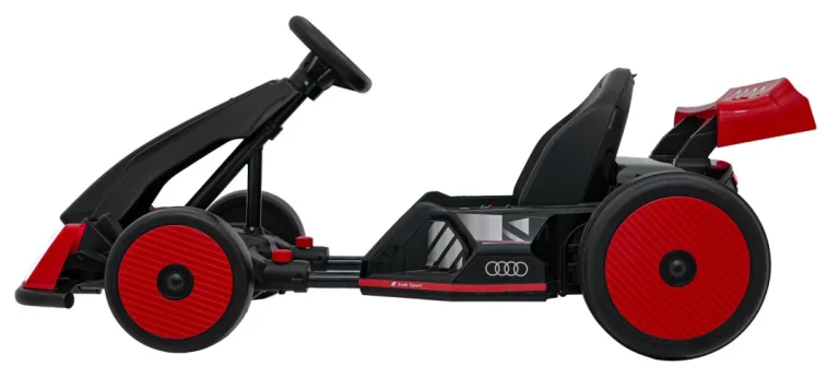 Audi Gokart S Drift Funkcijom, Crveni Auto Na Akumulator 6