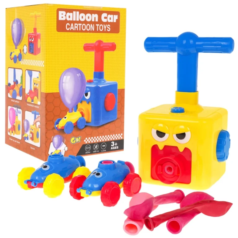 Autići S Balonskim Pogonom 3+ 2 Auta I Pumpa 1