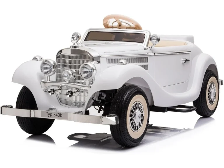 Auto Na Akumulator Mercedes Benz 540k, Bijeli 2