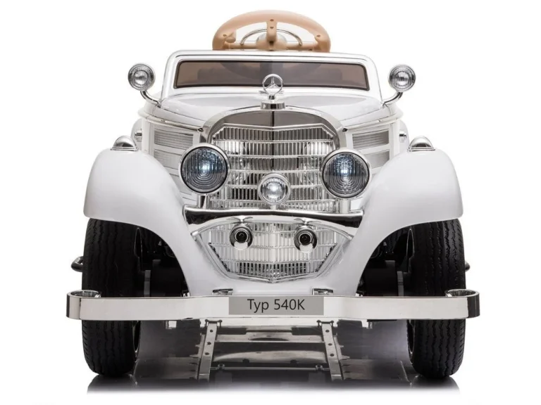 Auto Na Akumulator Mercedes Benz 540k, Bijeli 4