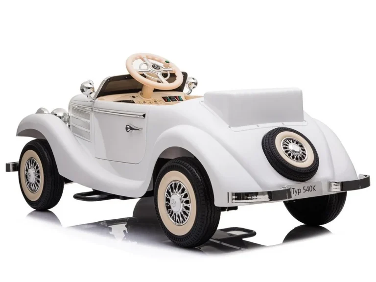 Auto Na Akumulator Mercedes Benz 540k, Bijeli 5