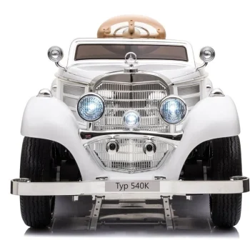 Auto Na Akumulator Mercedes Benz 540k, Bijeli 6