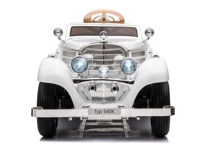 Auto Na Akumulator Mercedes Benz 540k, Bijeli 6
