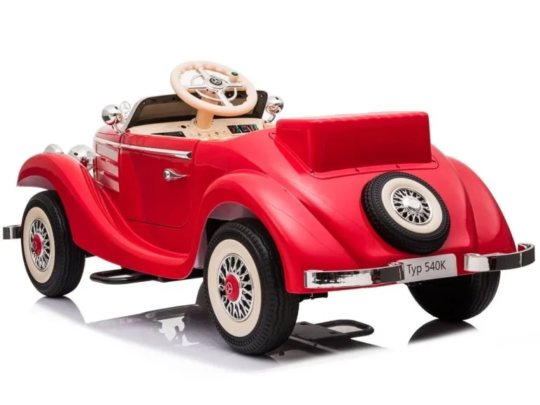 Auto Na Akumulator Mercedes Benz 540k, Crveni 5